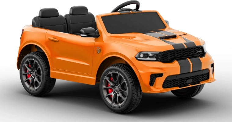 Električni avto Dodge Durango, oranžen