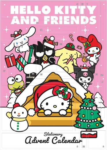 Hello Kitty in prijatelji papirnati adventni koledar