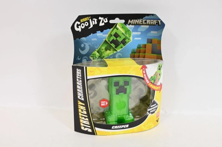 Heroes of Goo Jit Zu x Minecraft Creeper – raztegljiva figurica