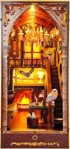 3D sestavljanka knjižno naslonilo – magična hiša