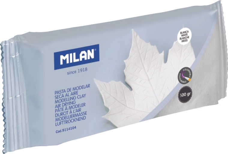 Samosušeča modelirna masa bela 500 g