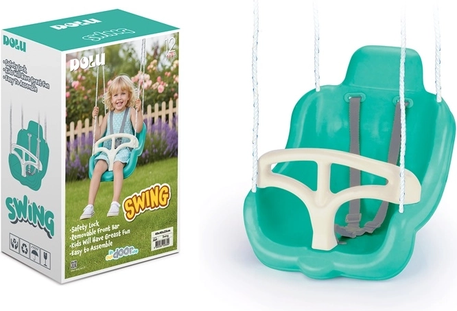 Dolu pendulum swing with safety seat for the youngest children