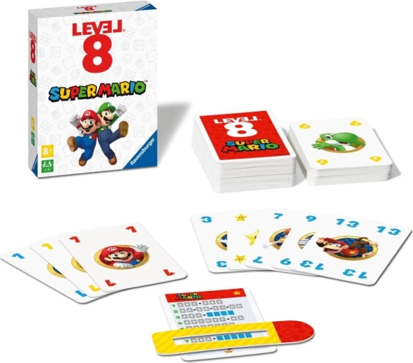 Level 8 Super Mario – kartaška igra