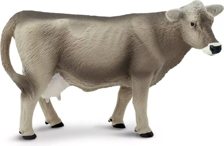 Safari Ltd. figurica švicarske rjave krave - 1 kos