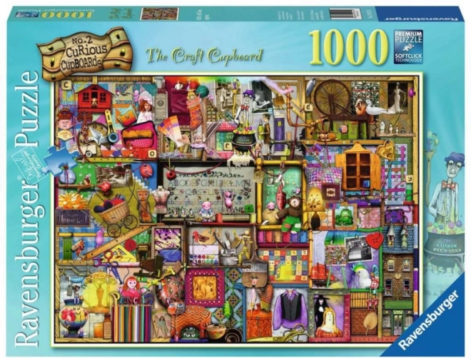 Ravensburger sestavljanka The Craft Cupboard 1000 kosov