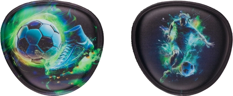 Baagl Baaglies – komplet 2 značk Futbal