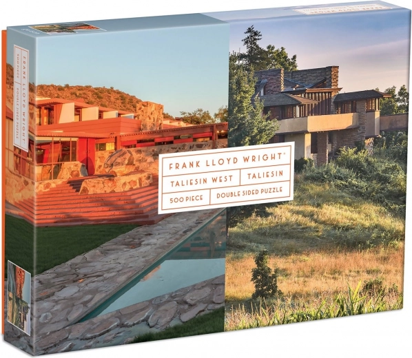 Dvostranske sestavljanke Frank Lloyd Wright: Taliesin in Taliesin West, 500 kosov