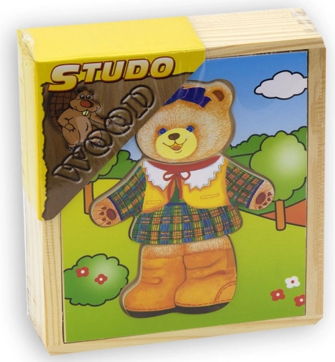 Garderobna omara - medvedja gospodična lesena