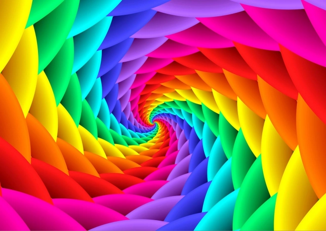 Enjoy puzzle Gradient Mavrični vrtinec 1000 koščkov