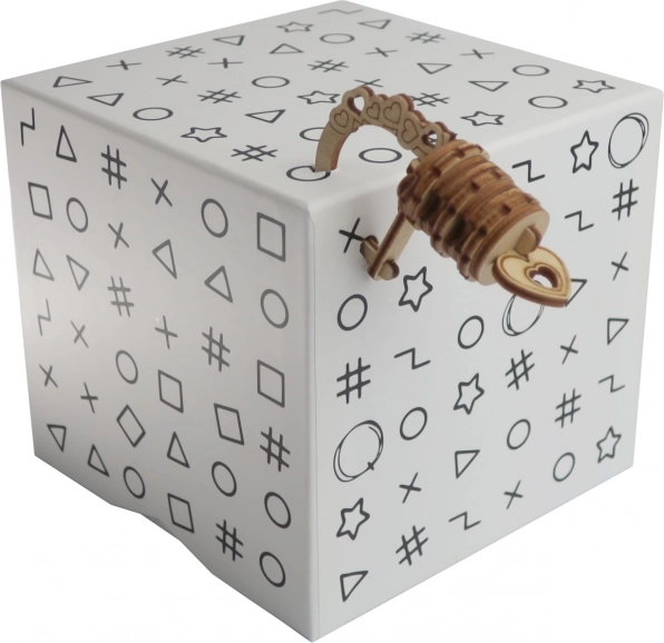 Skrivnostna darilna škatlica EscapeWelt z zaklepom in namigi