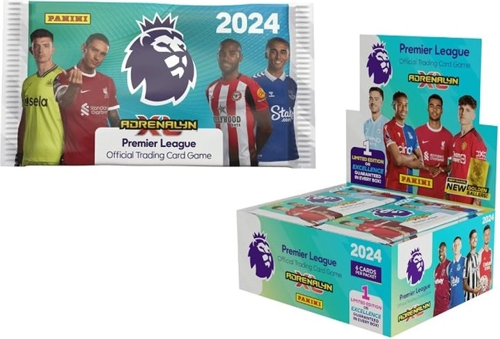 Panini Premier League 2024 Adrenalyn XL zbirateljske karte – 36 vrečk