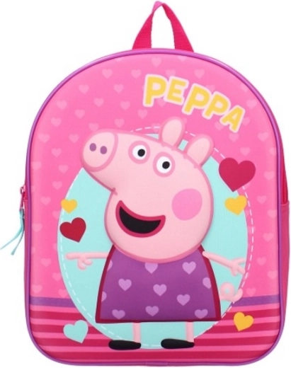 Peppa Pig 3D kids backpack Strong together 32 cm - 1 piece