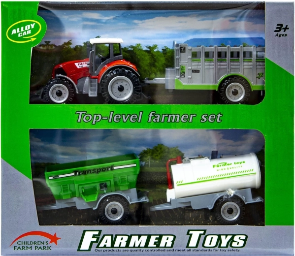 Traktor z zamenljivimi prikolicami - 1 kos