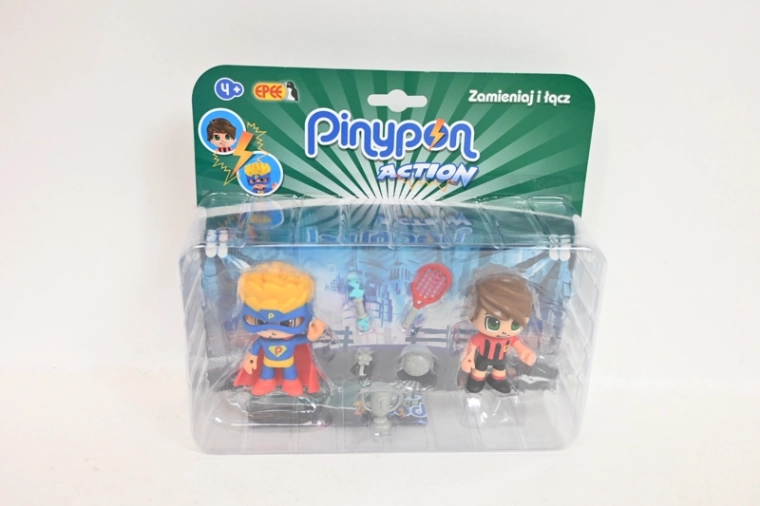 EPEE Pinypon action set of 2 figures – footballer and superhero