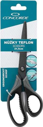 Škarje CONCORDE s teflonsko prevleko 21,5 cm