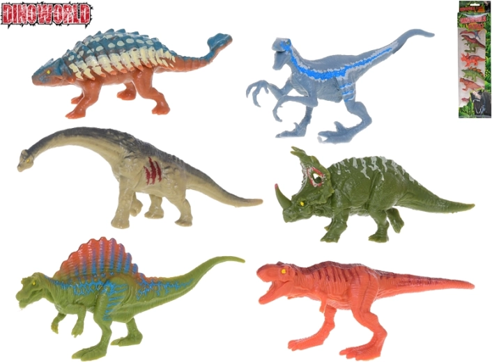 Set Dinoworld dinozavri – 6 realističnih figuric