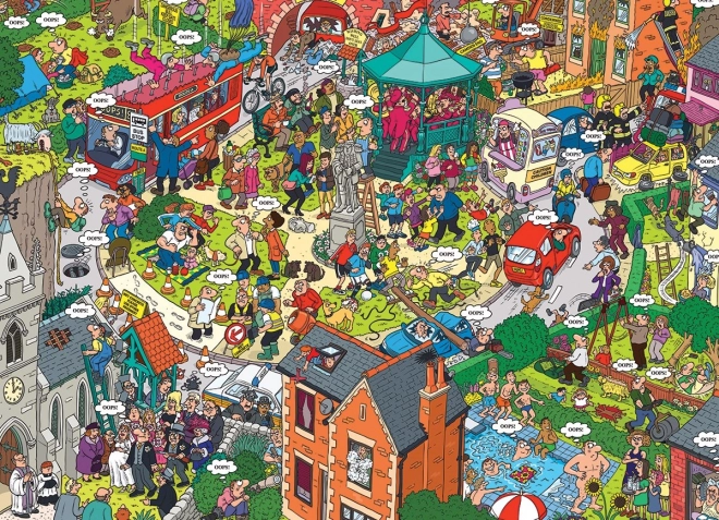 EUROGRAPHICS sestavljanka Kaj bi lahko šlo narobe? XL 500 kosov