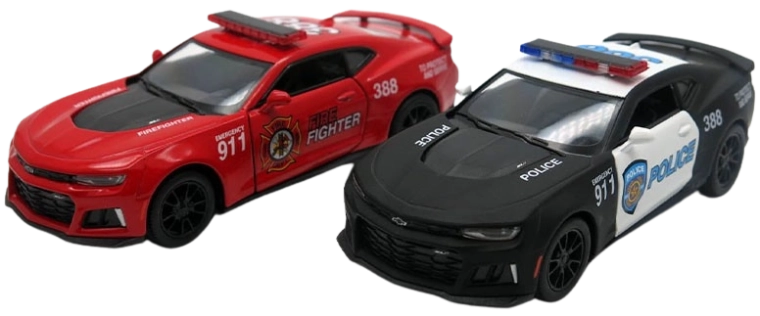 Kovinski model avta 2017 Camaro ZL1 policija