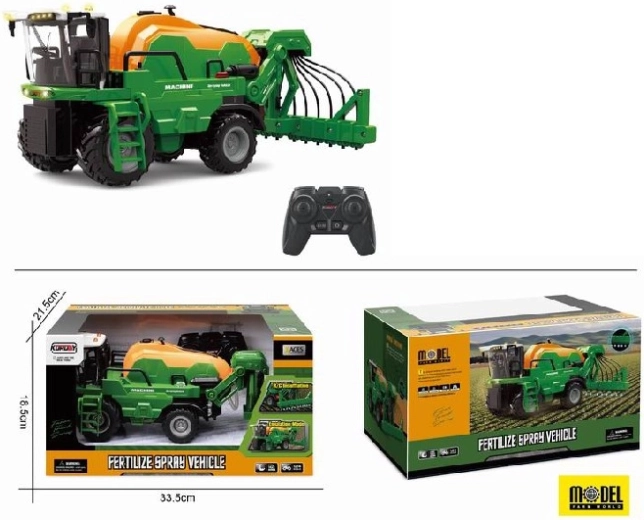 Battery-Powered Tractor with USB