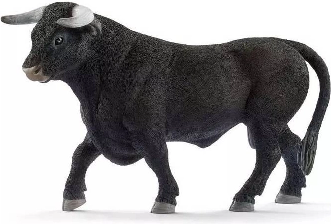 schleich farm world črni bik figurica