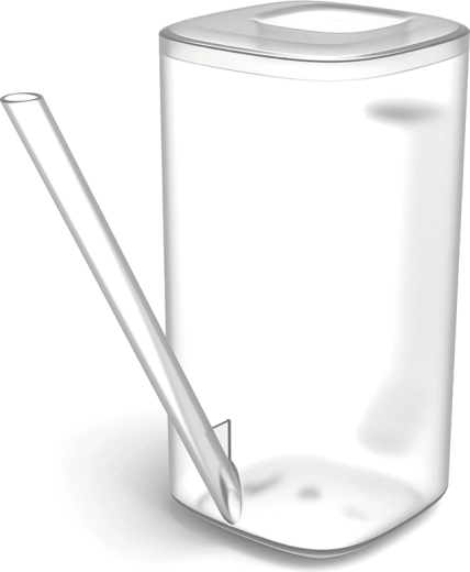 Zalivalna kanglica Tubi 1,6 l, prozorna