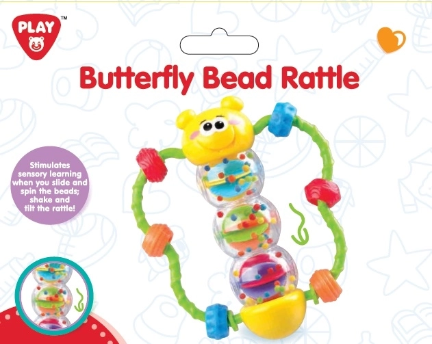 Playgo ropotuljica metulj