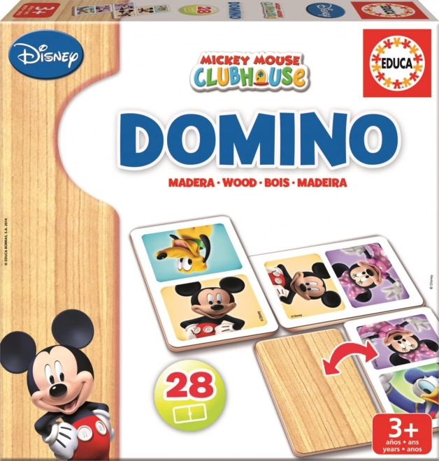 Leseno domino Mickey in Minnie