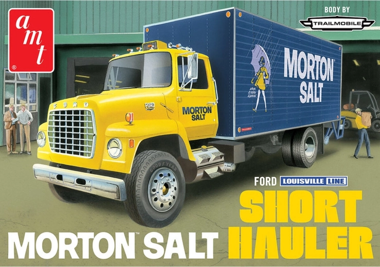 AMT Ford Louisville short hauler »Morton Salt« 1:25 plastični model