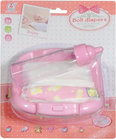 Nočni stolček z dodatki za punčke