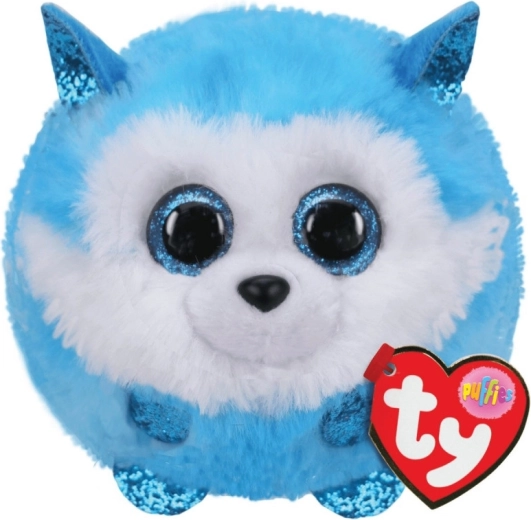 TY Puffies Husky Maskota - Princ