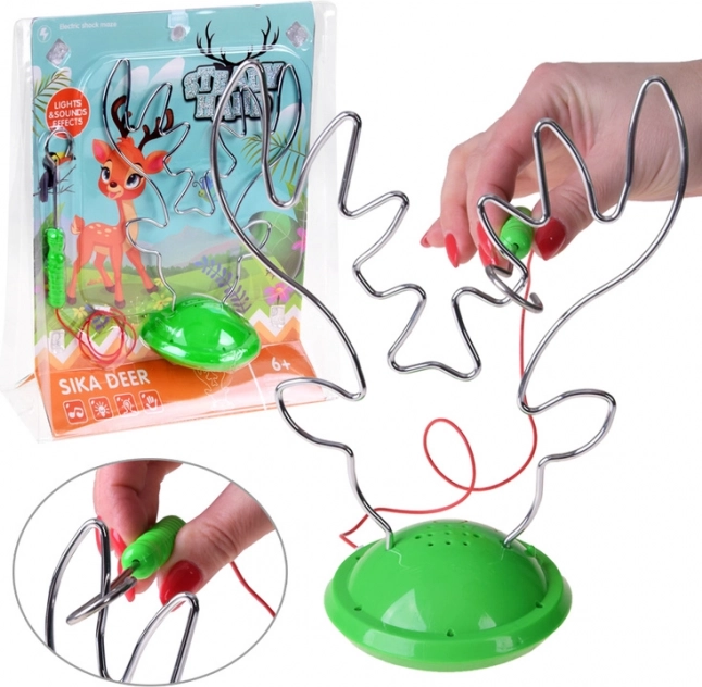 Električni labirint trkov Igra spretnosti