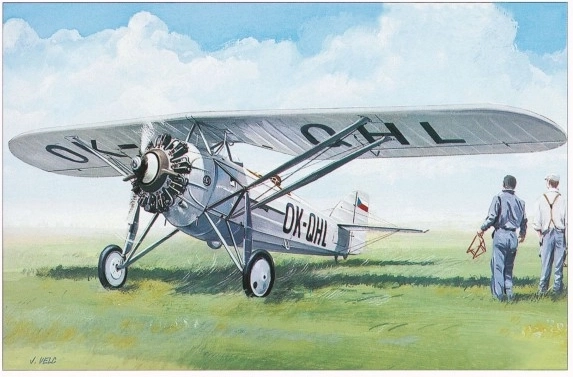 Model letala Morane Saulnier MS 230