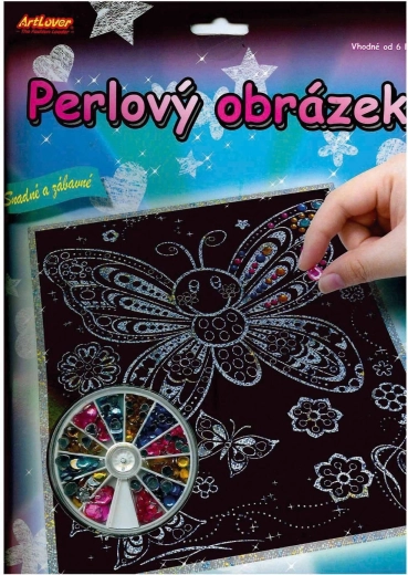 ARTLOVER Pearl Picture Owl 20x25 cm