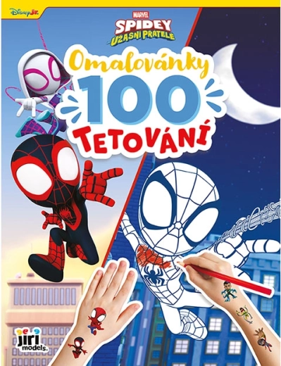 Pobarvanka in 100 tetovaž Spidey