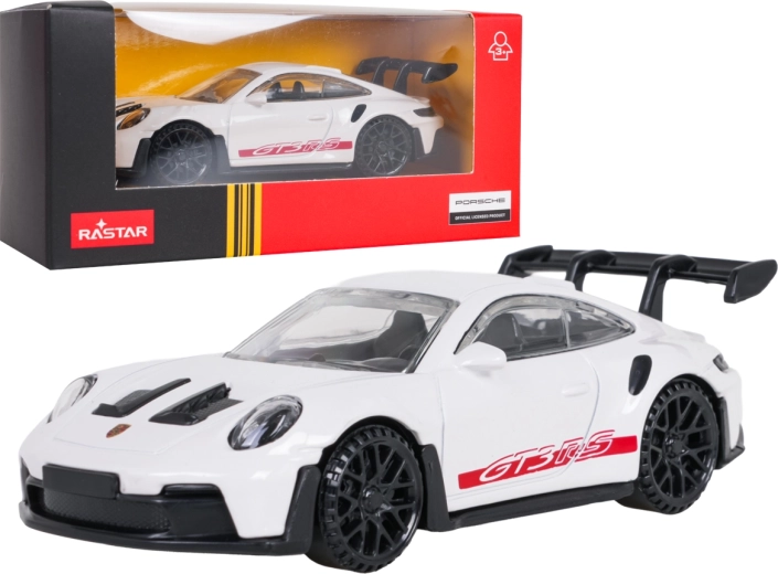 Metal Porsche 911 GT3 RS Model RASTAR 1:43 – White