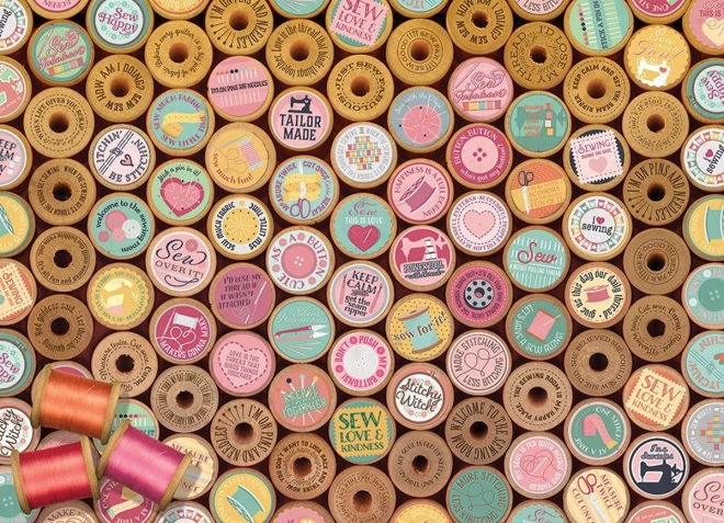 Sestavljanka Srečno vezenje 1000 kosov COBBLE HILL