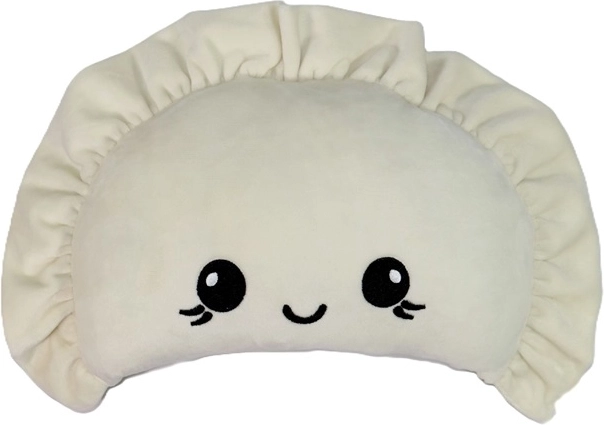 Plišasti pierog 60 cm kremni