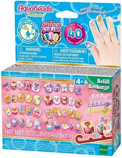 Aquabeads Studio za nohte – dopolnilni set Shiny Color