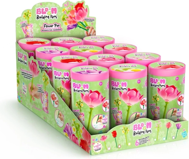 Bloom ustvarjalni komplet za sestavljanje pisala s cvetlico – 1 kos