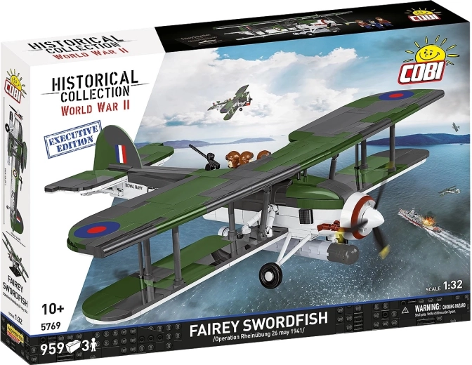 COBI gradbena kocka Fairey Swordfish Executive Edition – 959 delov