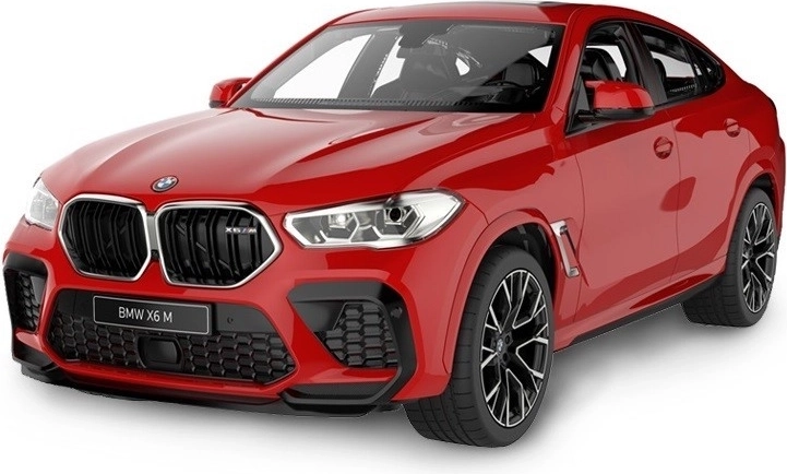 Remote-controlled car BMW X6 M Rastar 1:14 red