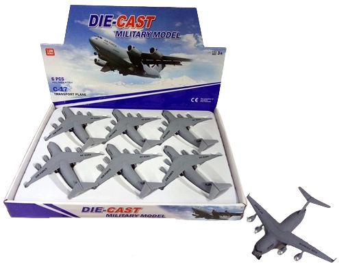 Kovinski model letala BOEING C-17 v merilu 1:500