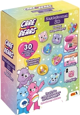EPEE Nalepkomat 3D Care Bears – dopolnilni komplet
