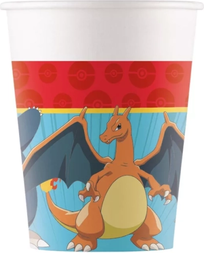 Pokemon party papirnati kozarčki Next Generation 200 ml (12 kos)
