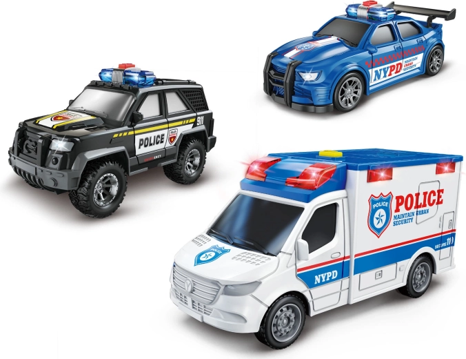 PLEJO policijska vozila z zvokom