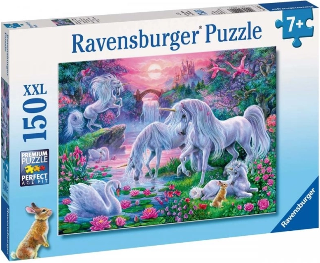 Ravensburger sestavljanka Samorogi v soju sončnega zahoda 150 kosov