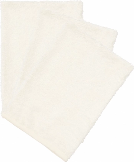 Timboo umivalne krpice Daisy White (3 kos)