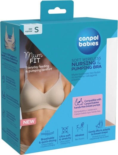 Canpol babies doječa in črpalna nedrček MumFIT