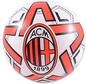 Brother nogometna žoga A.C. Milan 23 cm s certifikatom rdeče-bela