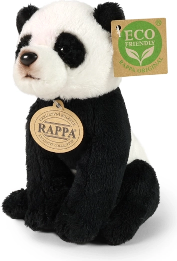 Plišasti sedeči medvedek panda Eco-Friendly 15 cm